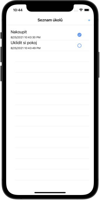 ToDo iOS aplikace