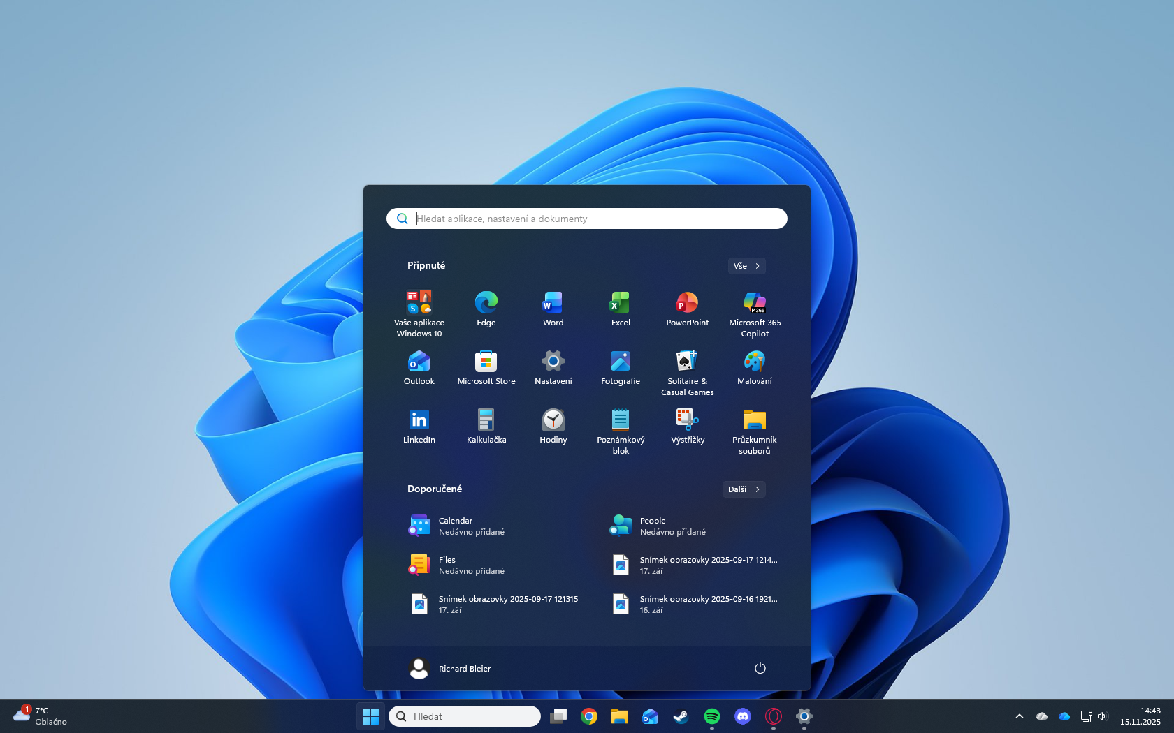 Pracovní plocha systému Windows - Základy Windows