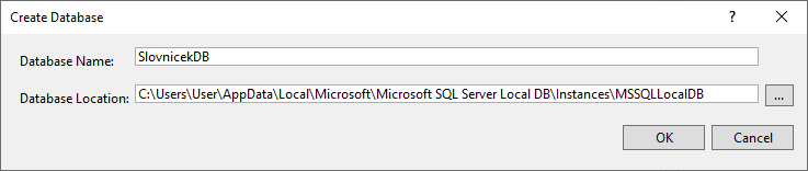 Databáze v C# - ADO.NET