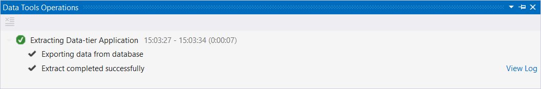 Data Tools Operations - MS-SQL databáze krok za krokem