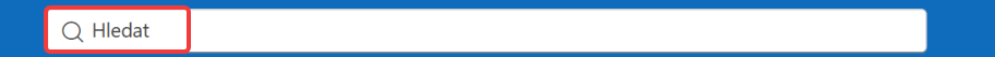 Outlook New – vyhledávací pole v horní části okna - Microsoft Outlook
