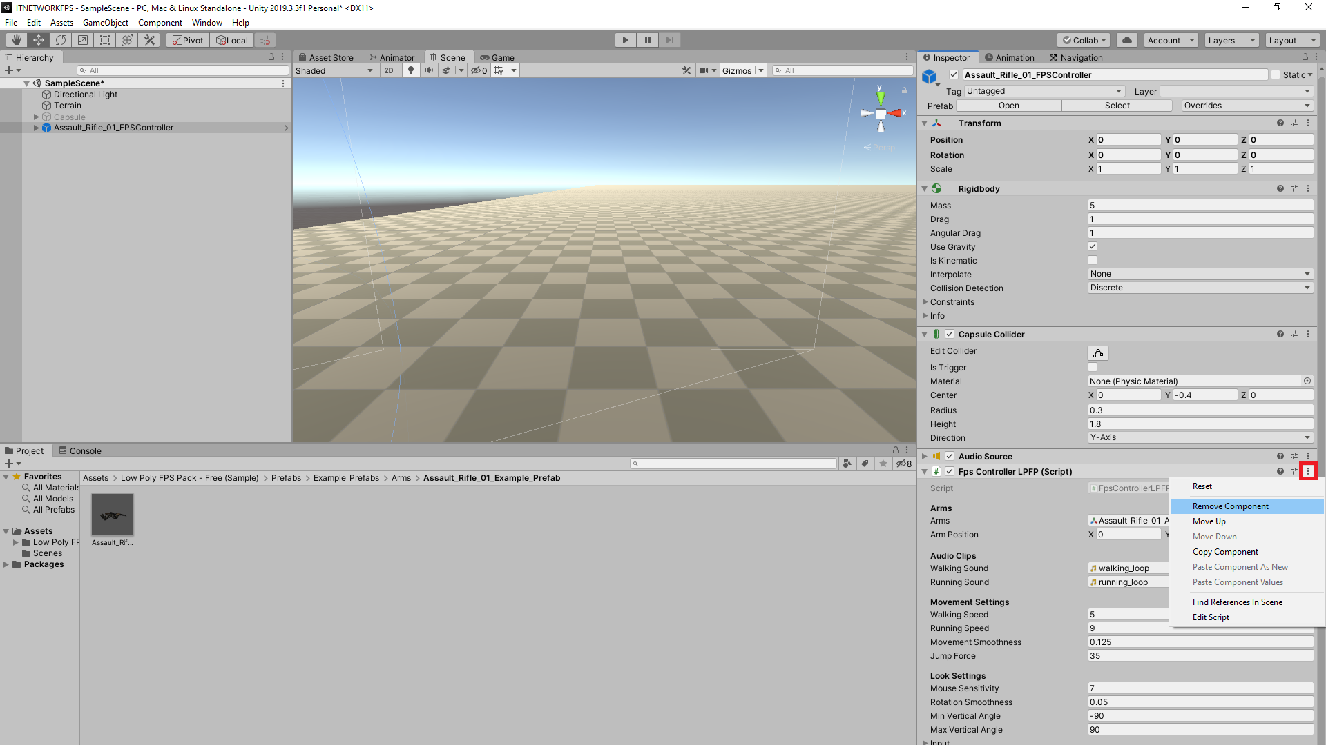 Tvorba 3D her v Unity