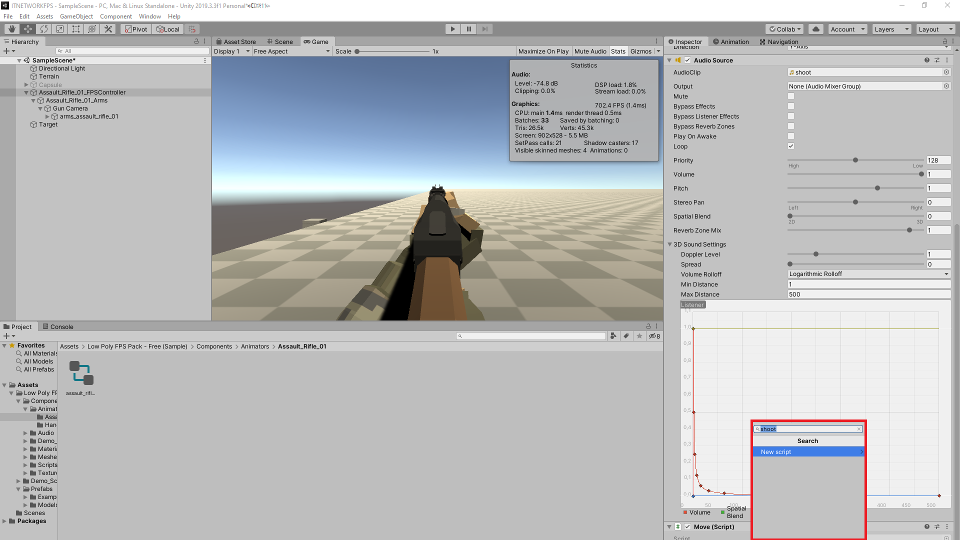 Tvorba 3D her v Unity