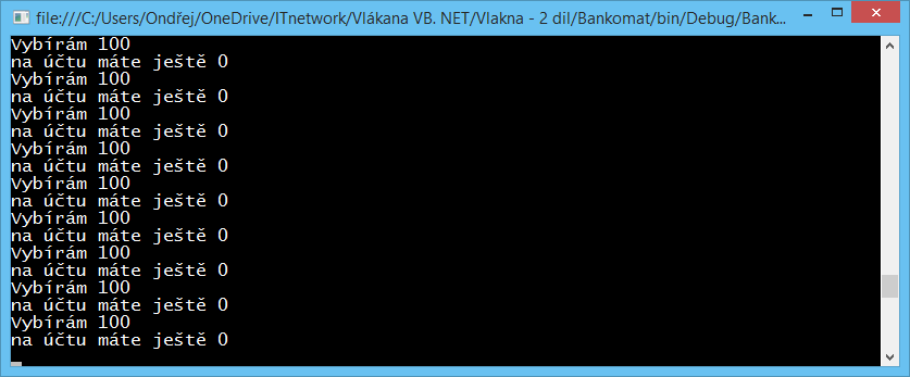 Threadsafe aplikace ve VB.NET - Paralelní programování a vícevláknové aplikace v VB.NET