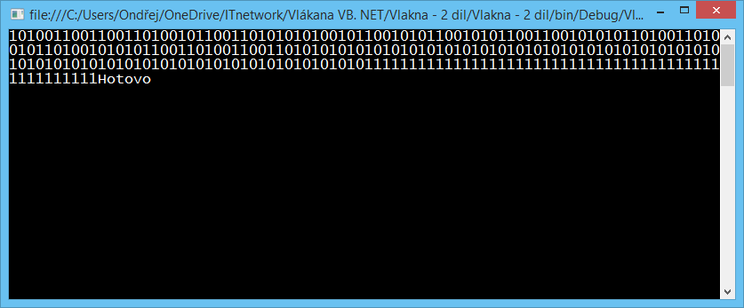 Vícevláknová aplikace ve VB.NET s Join - Paralelní programování a vícevláknové aplikace v VB.NET