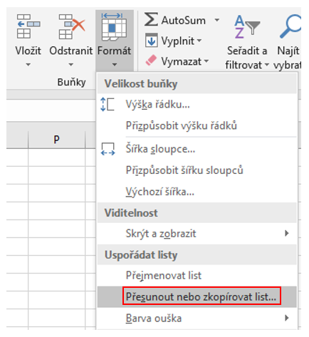 Základy Microsoft Excel