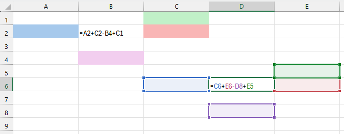 Přesun vzorce a automatická úprava odkazů - Microsoft Office