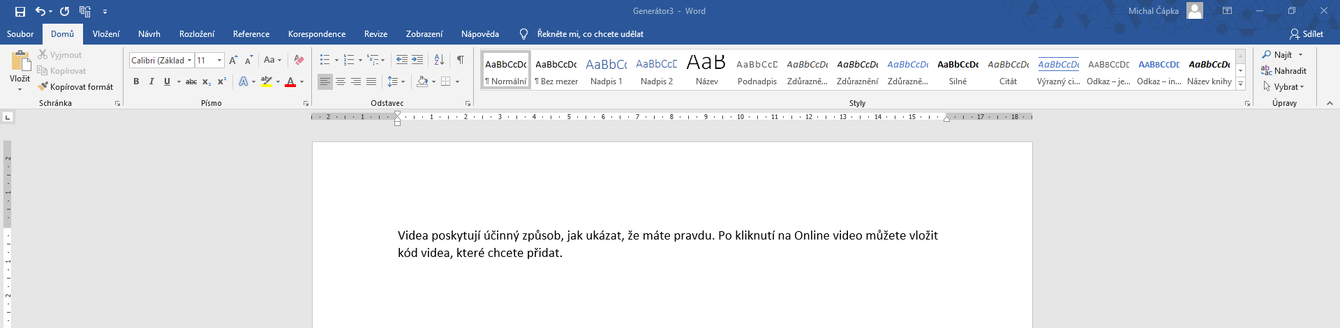 Microsoft Word pro pokročilé