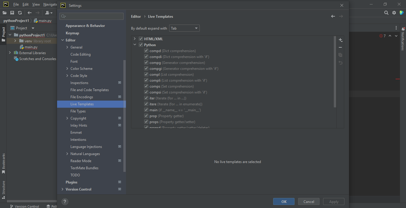 PyCharm - Pokročilá práce