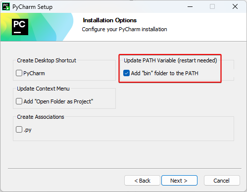 Nastavení PATH při instalaci PyCharmu - Základní konstrukce jazyka Python