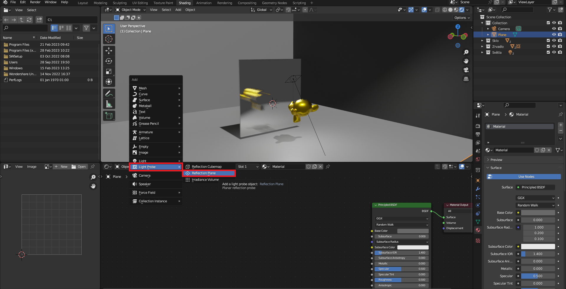 Základy tvorby textur v Blenderu