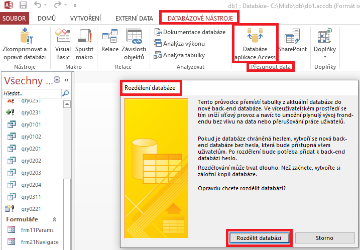 Microsoft Access pro pokročilé