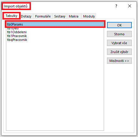 Microsoft Access pro pokročilé