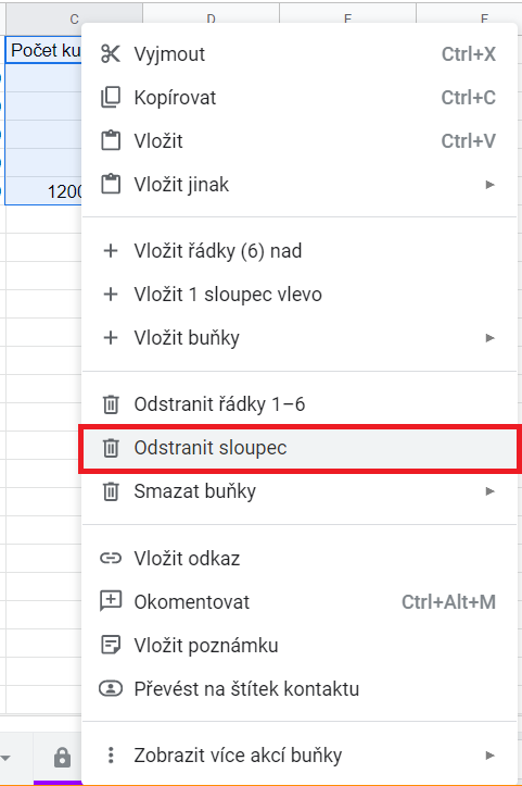 Základy - Google Tabulky (Sheets)