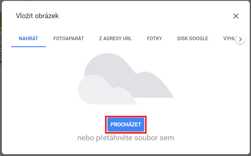 Základy - Google Tabulky (Sheets)