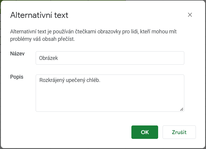 Základy - Google Tabulky (Sheets)