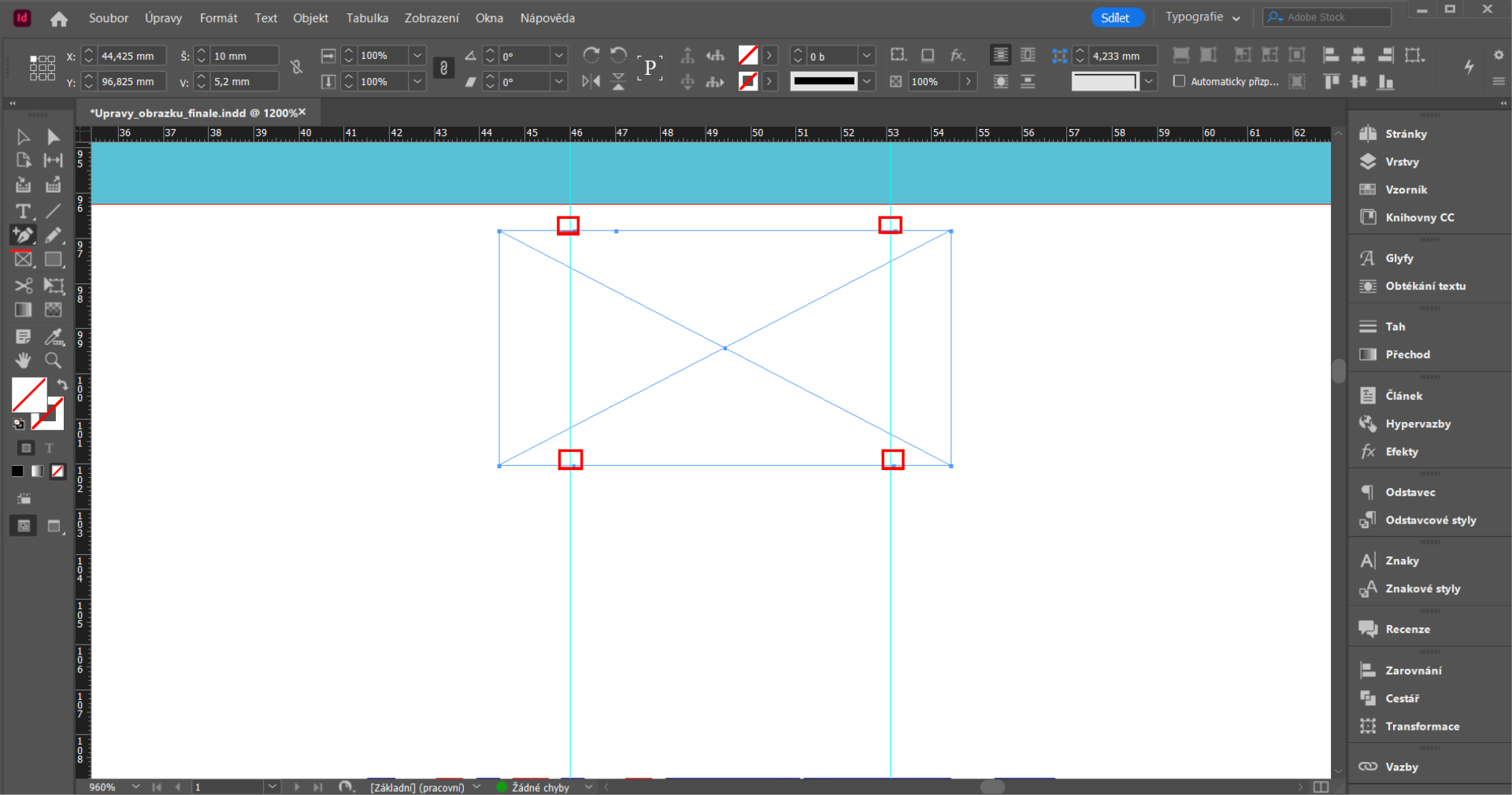 kotevni_body - Pokročilá tvorba v Adobe InDesign