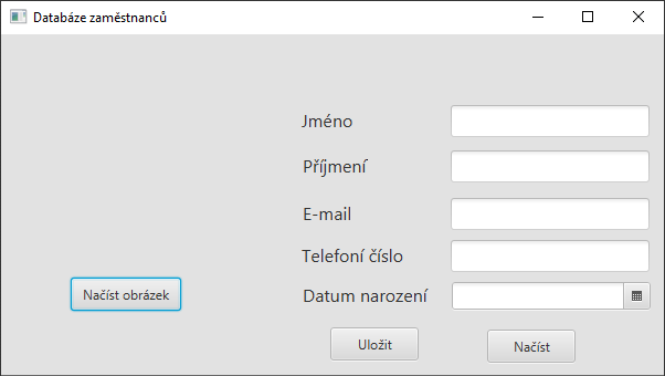 Formulář pro správu zaměstnanců - Soubory a práce s nimi v Kotlin