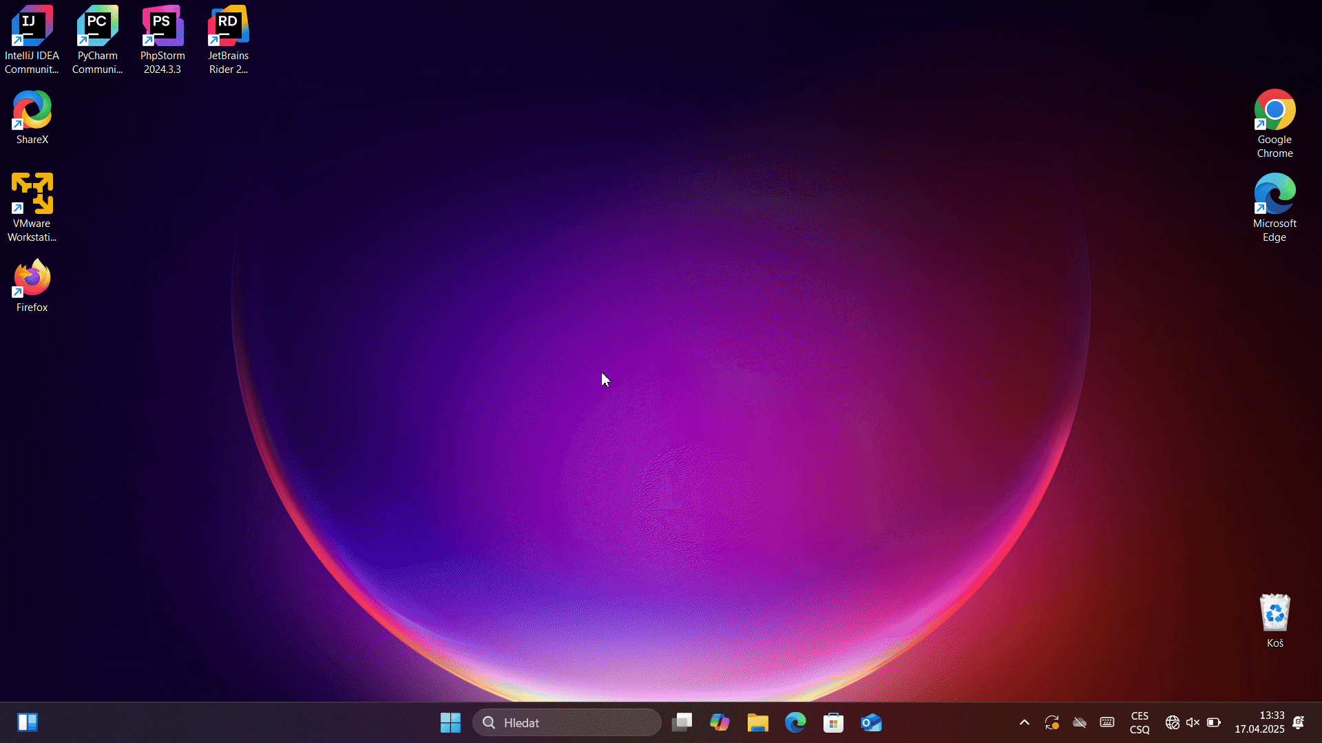 Odinstalování aplikace - Využívání aplikací na PC