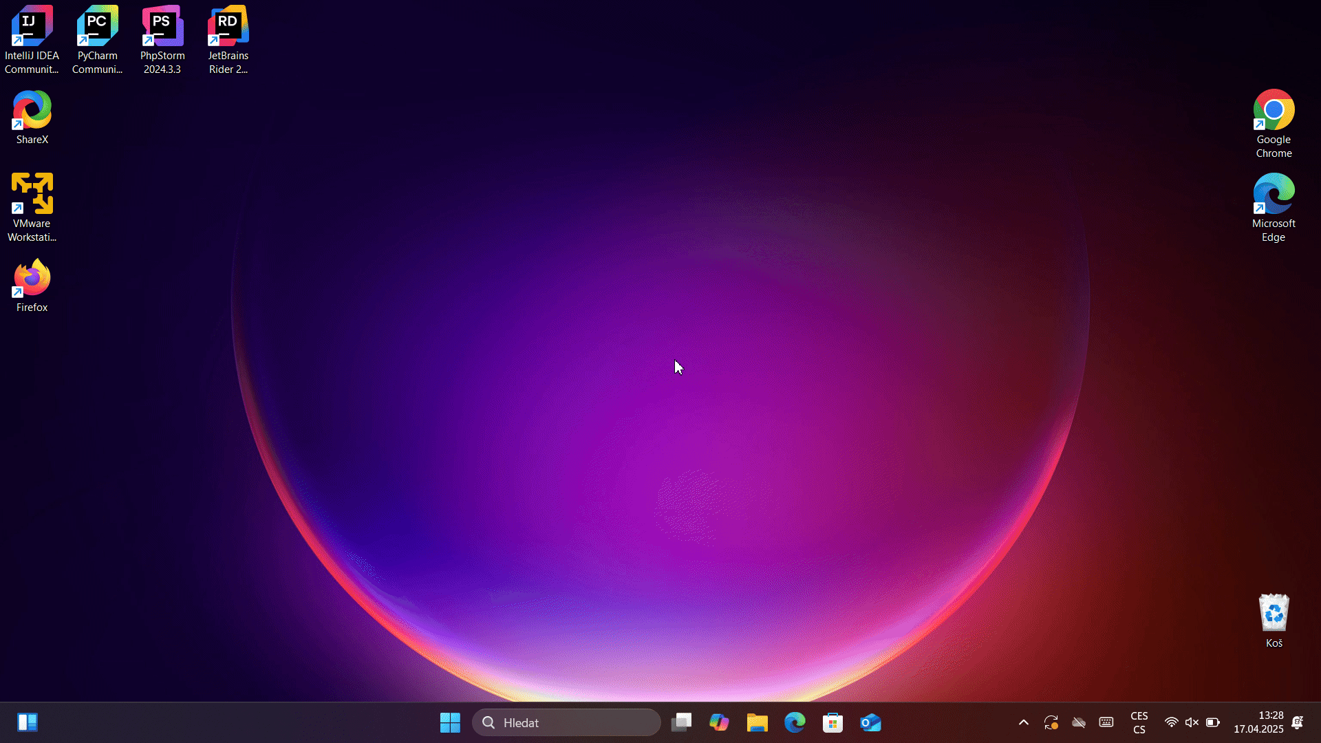 Spuštění nainstalované aplikace - Využívání aplikací na PC