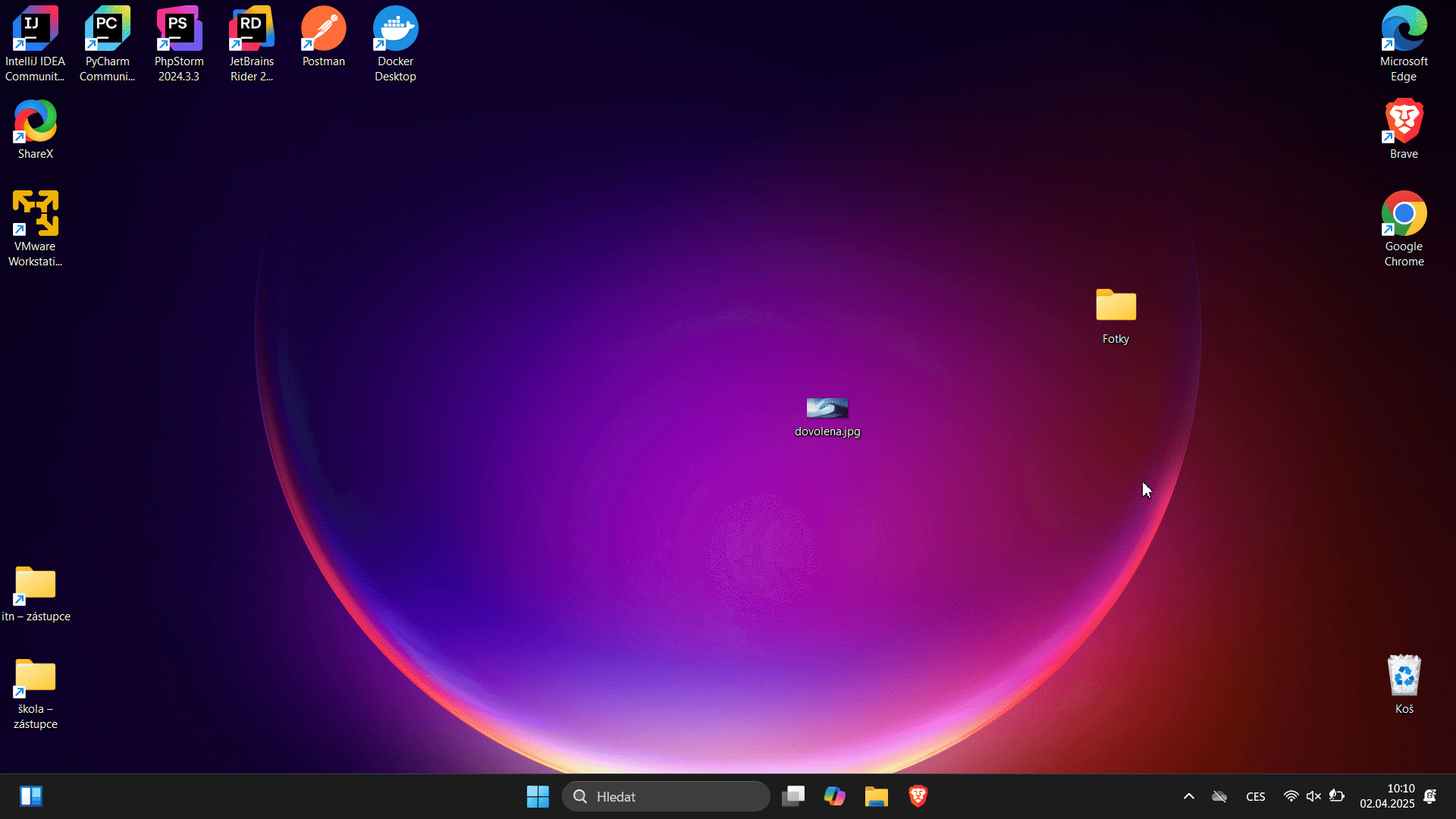 Přesun více souborů do složky - Základní ovládání PC
