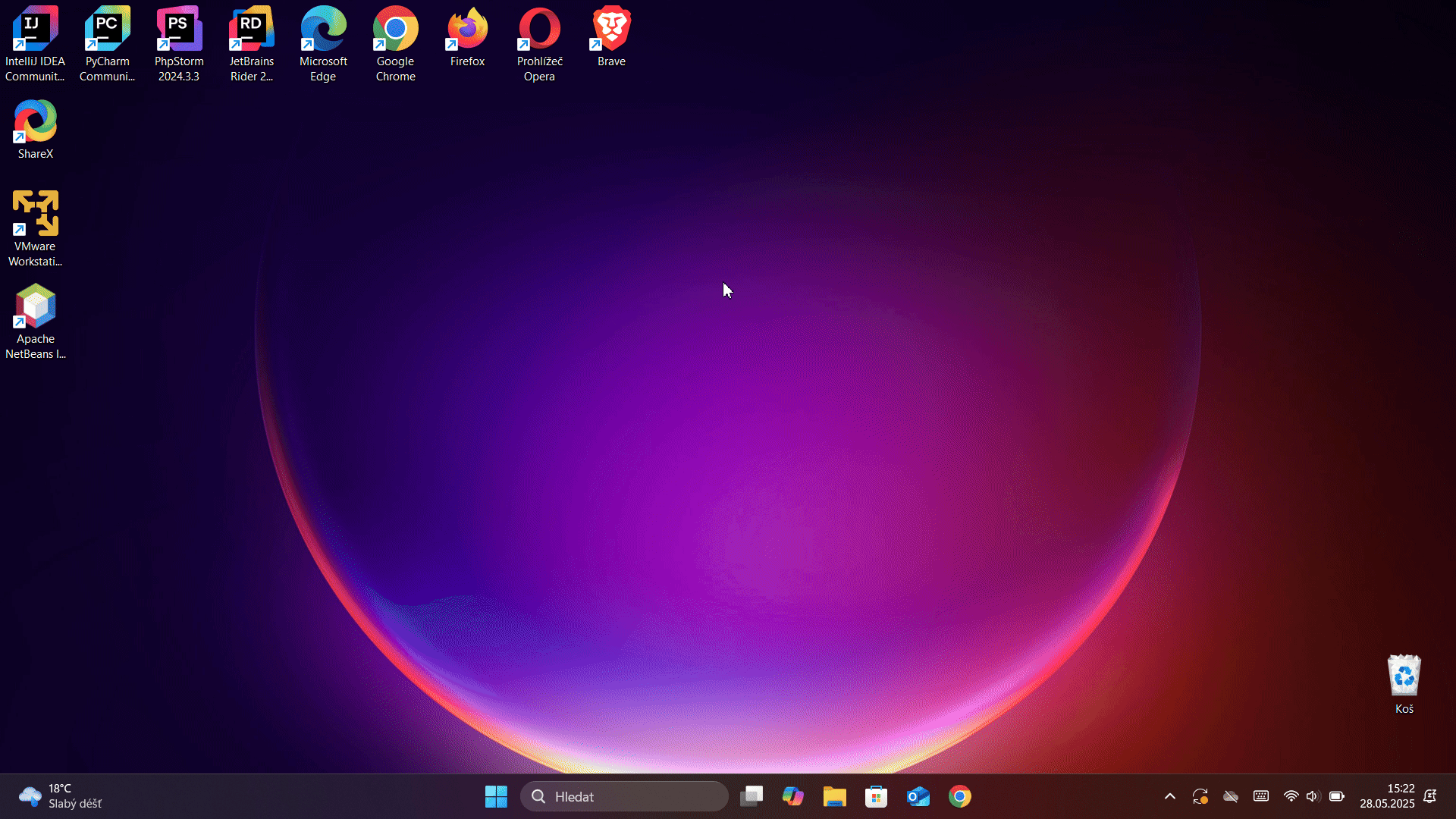 Změna měřítka - Základní ovládání PC