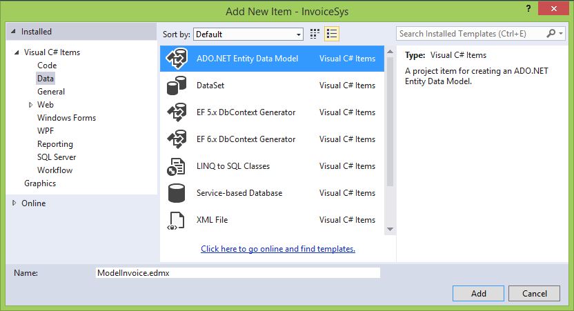 Entity Framework v C# .NET - Databáze v C# - ADO.NET