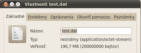 velkosť binárného súboru - Práce se soubory v jazyce C