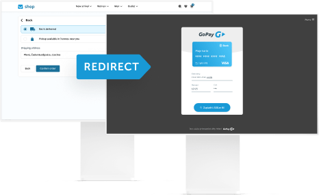 GoPay redirect brána - PHP e-commerce