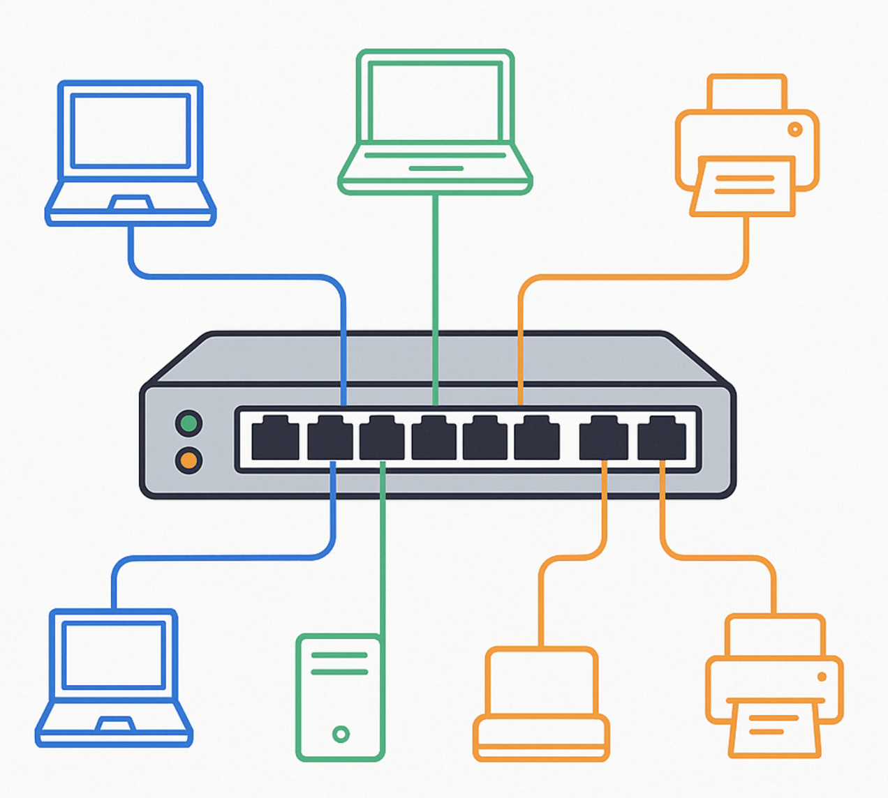 VLAN řešení segmentace - Kybernetická bezpečnost a NIS2