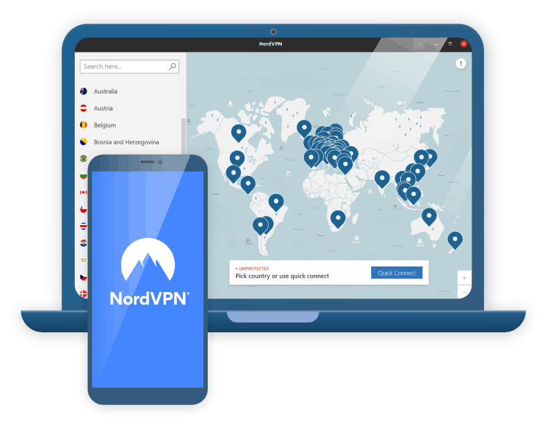 Nord VPN logo - Kybernetická bezpečnost