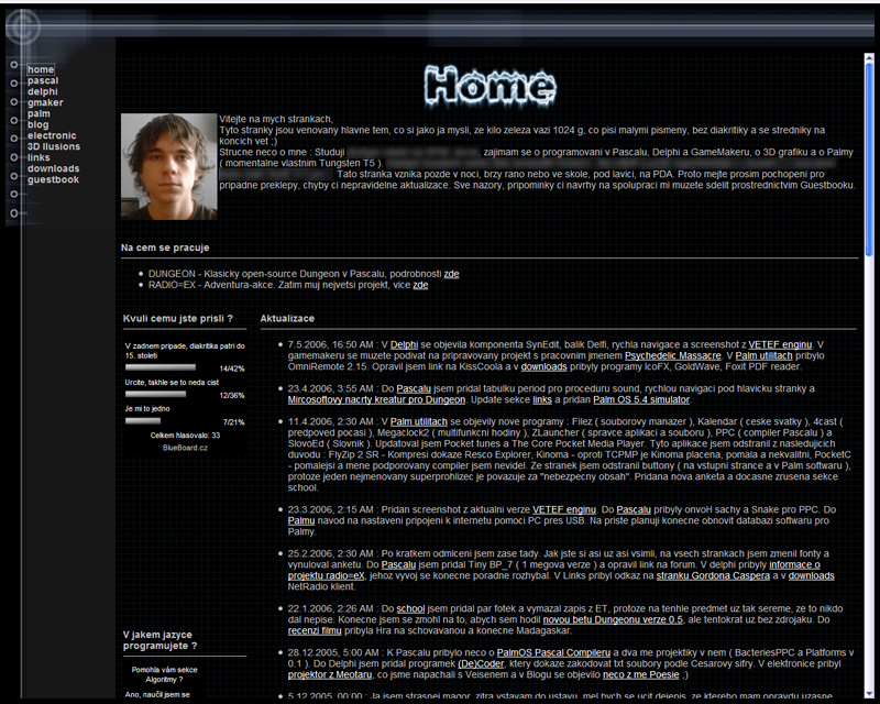 Můj web 7.5.2006