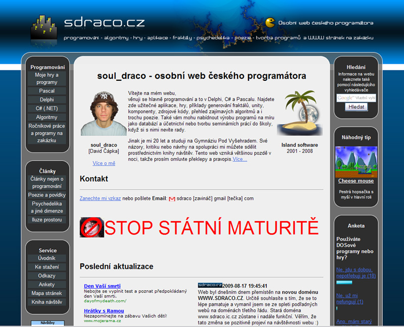 Můj web 7.5.2006