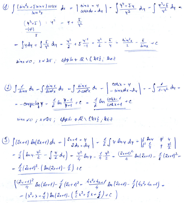 Matematická analýza – Určitý integrál